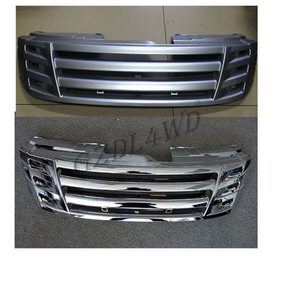 Matte Black Front Racing Grill Grille Abs Replacement Grills Trims For Isuzu D-Max Dmax 2012 2013 2014 Bumper Mask Mesh