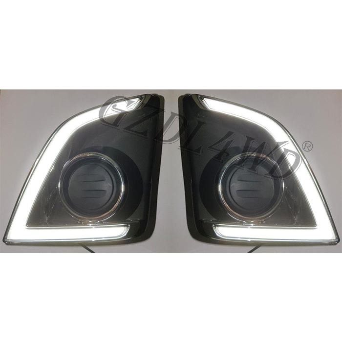 Led Drl Daytime Running Light Auto Accessories For ISUZU D-MAX 2016-2019