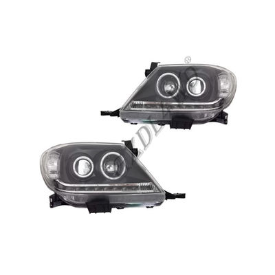 farol do carro do diodo emissor de luz 4x4 para Hilux Vigo 2012-2014 luzes principais Front Lamp