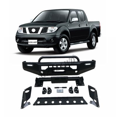 4x4 Proteção do pára-choque frontal de aço laminado Para Navara D40 2006-2010 Boi do pára-choque frontal